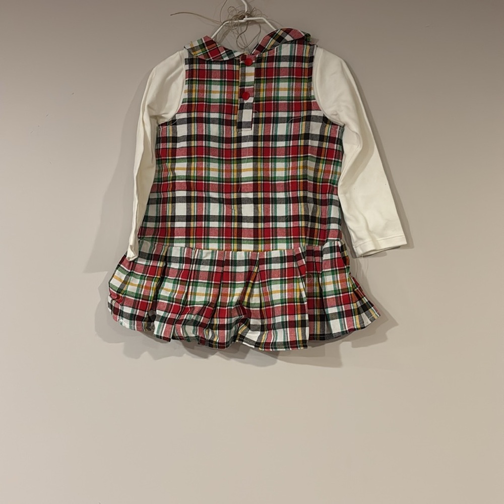 Mud Pie Multicolor Plaid Dress